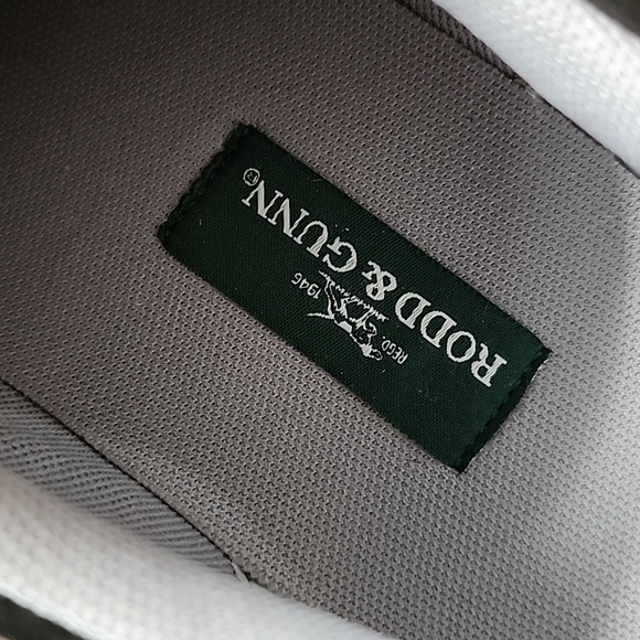 RODD AND GUNN BLACK SUSSEX STREET SNEAKERS🦮 MENS 43 NWOB - Picture 4 of 16